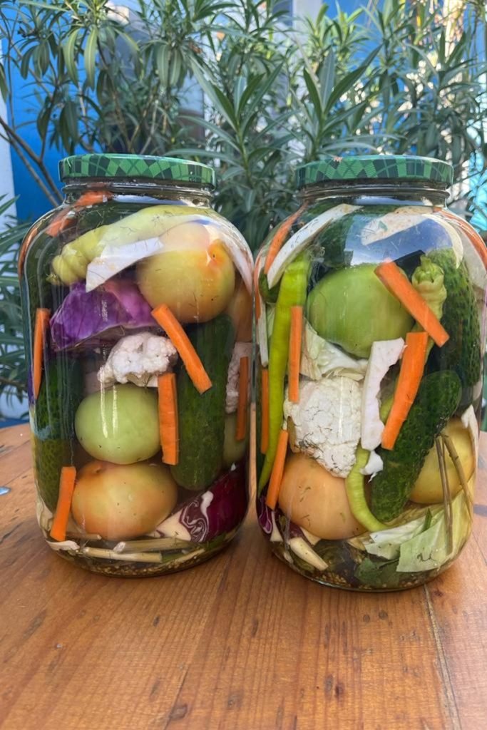 Muraturi asortate in frunze de hrean