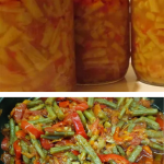 Conserva cu fasole pastai si rosii