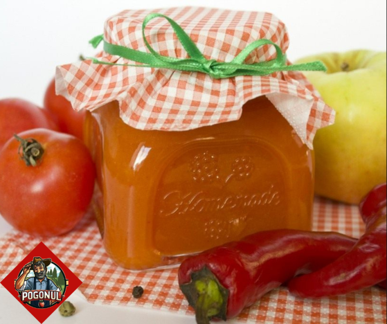 Ketchup-ul din mere și roșii