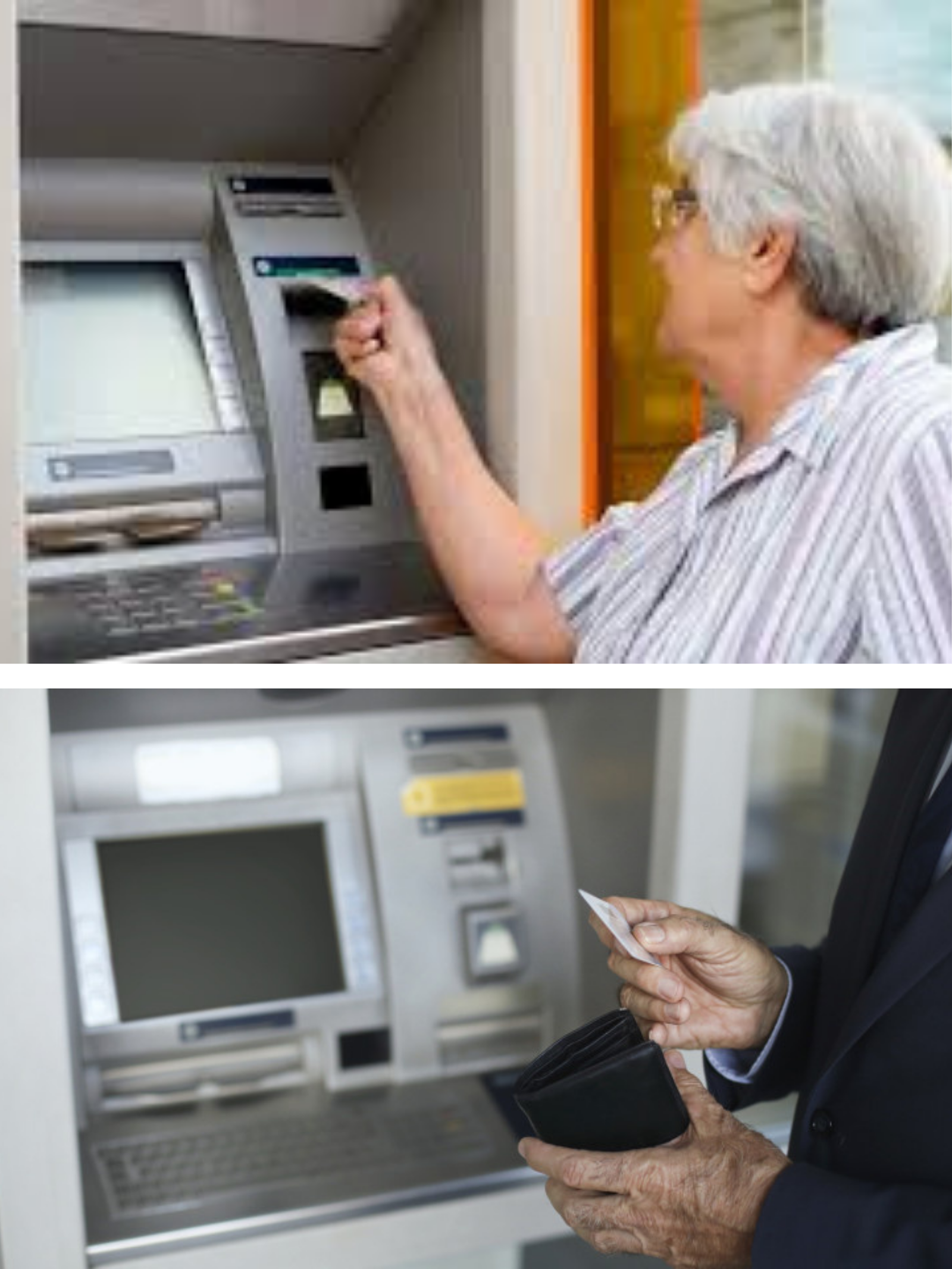 pensionarii cu card