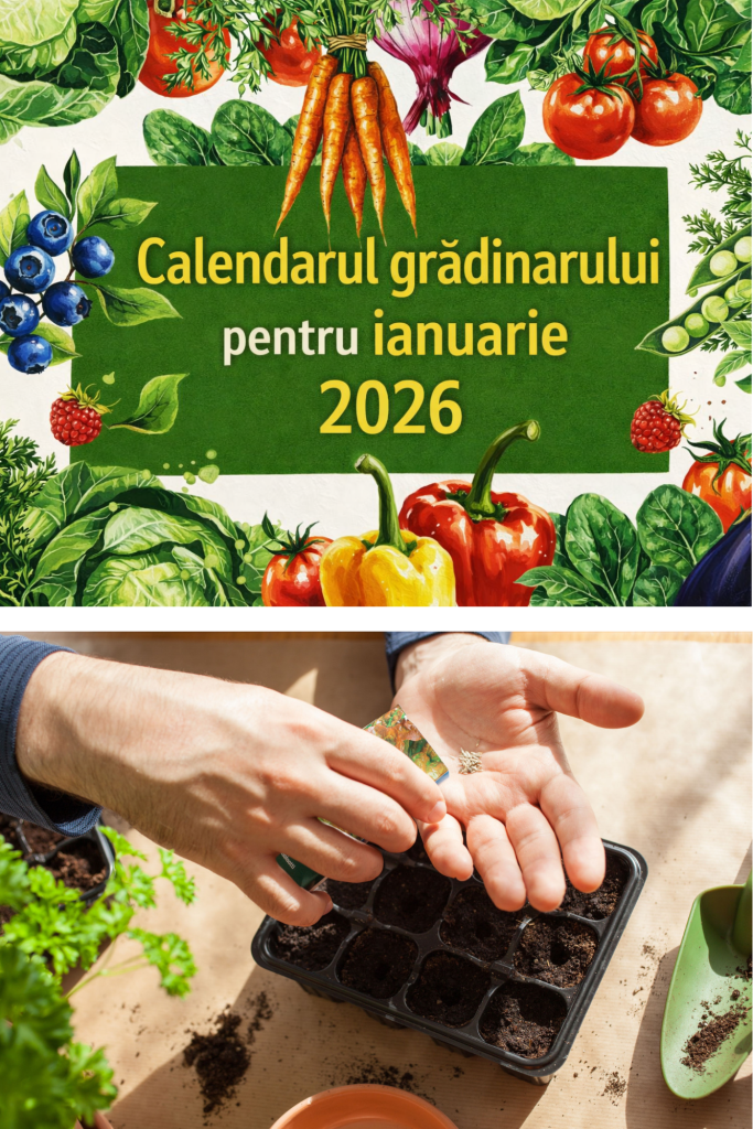 Calendarul grădinarului pentru ianuarie 2026. Ce ai de făcut ca să pornești anul cu dreptul