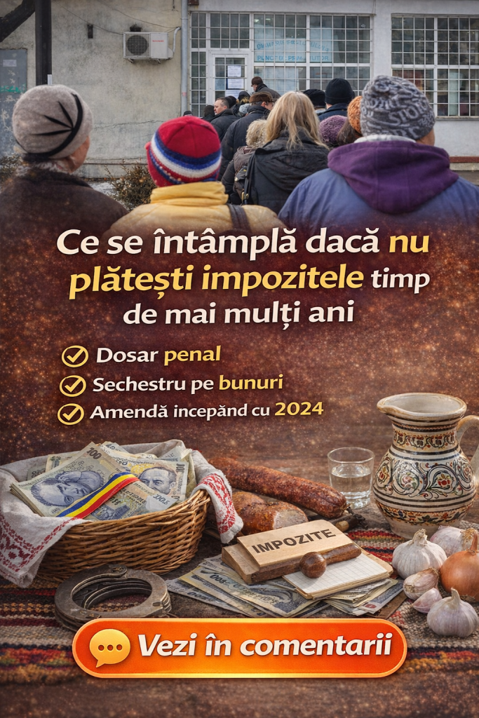Ce se întâmplă dacă nu plăteşti impozitele pe teren, casă sau maşină. Care este termenul prevăzut de lege