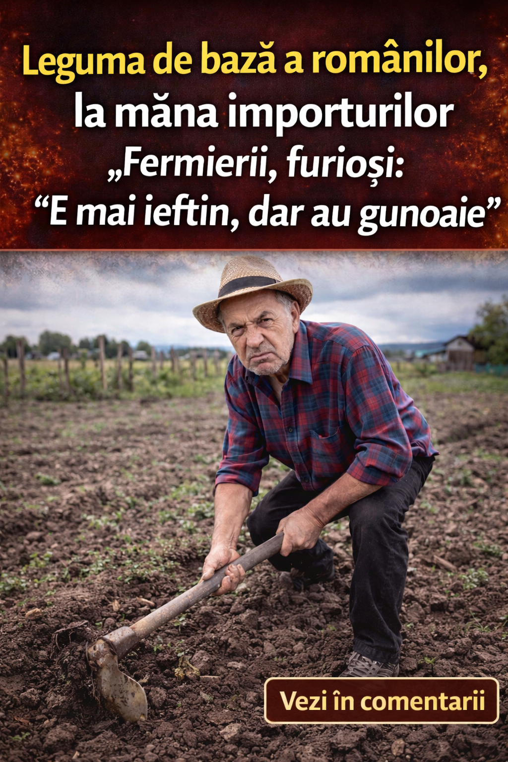 Leguma de bază a românilor, la mâna importurilor. Fermierii, furioşi: "E mai ieftin, dar au gunoaie"