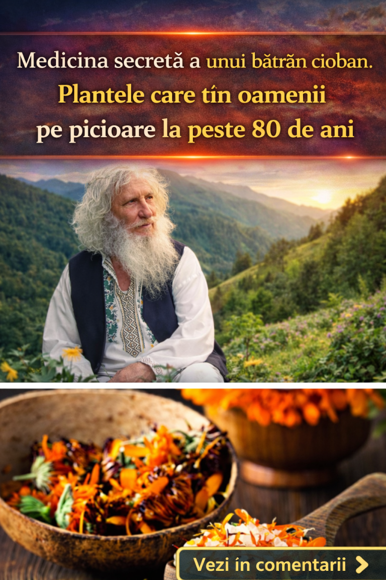 Medicina secretă a unui bătrân cioban. Plantele care țin oamenii pe picioare la peste 80 de ani