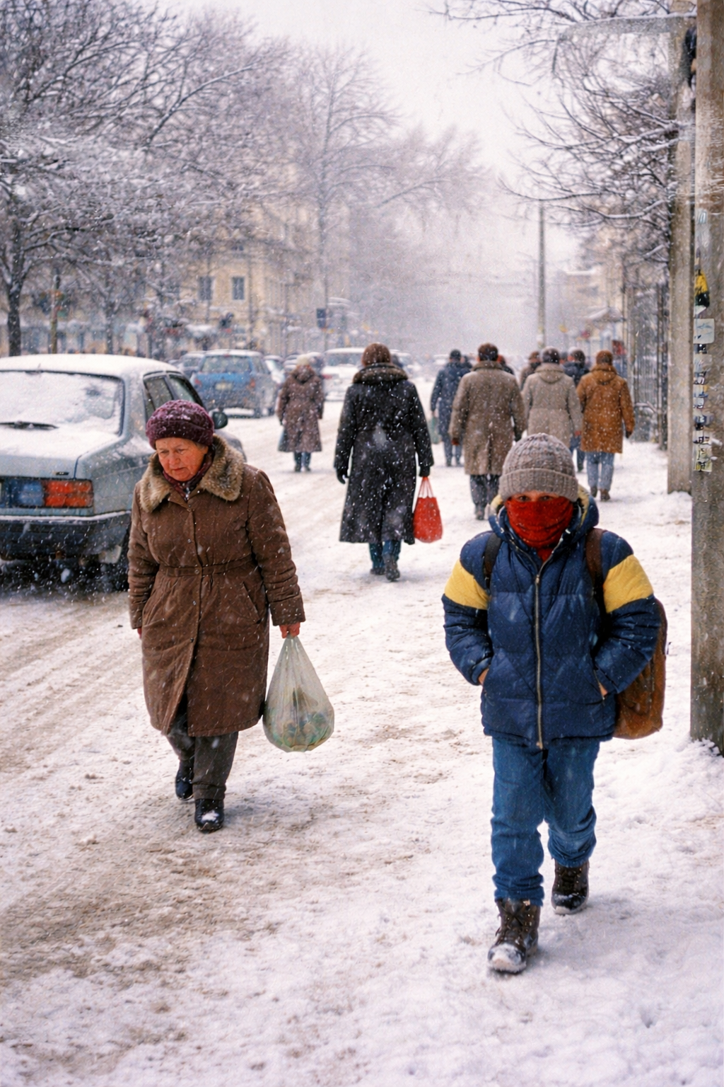 Am trăit iernile dinainte de ’90. Erau la fel de reci sau, ca să citez unele titluri de pe tv, la fel de… „ucigătoare.” Dar nu speriau pe nimeni. Lumea știa că trebuie să se îmbrace gros, să meargă încet pe gheață și să aibă ceva pe cap.