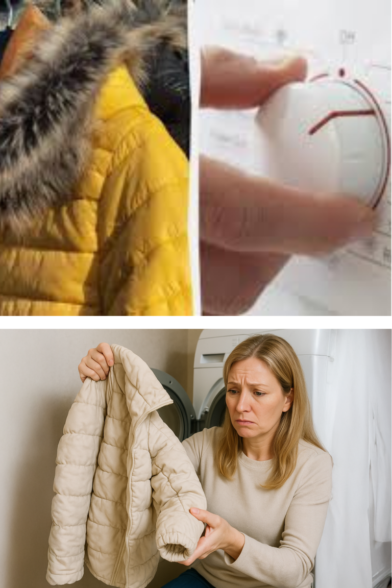 Cum speli corect o geacă de puf