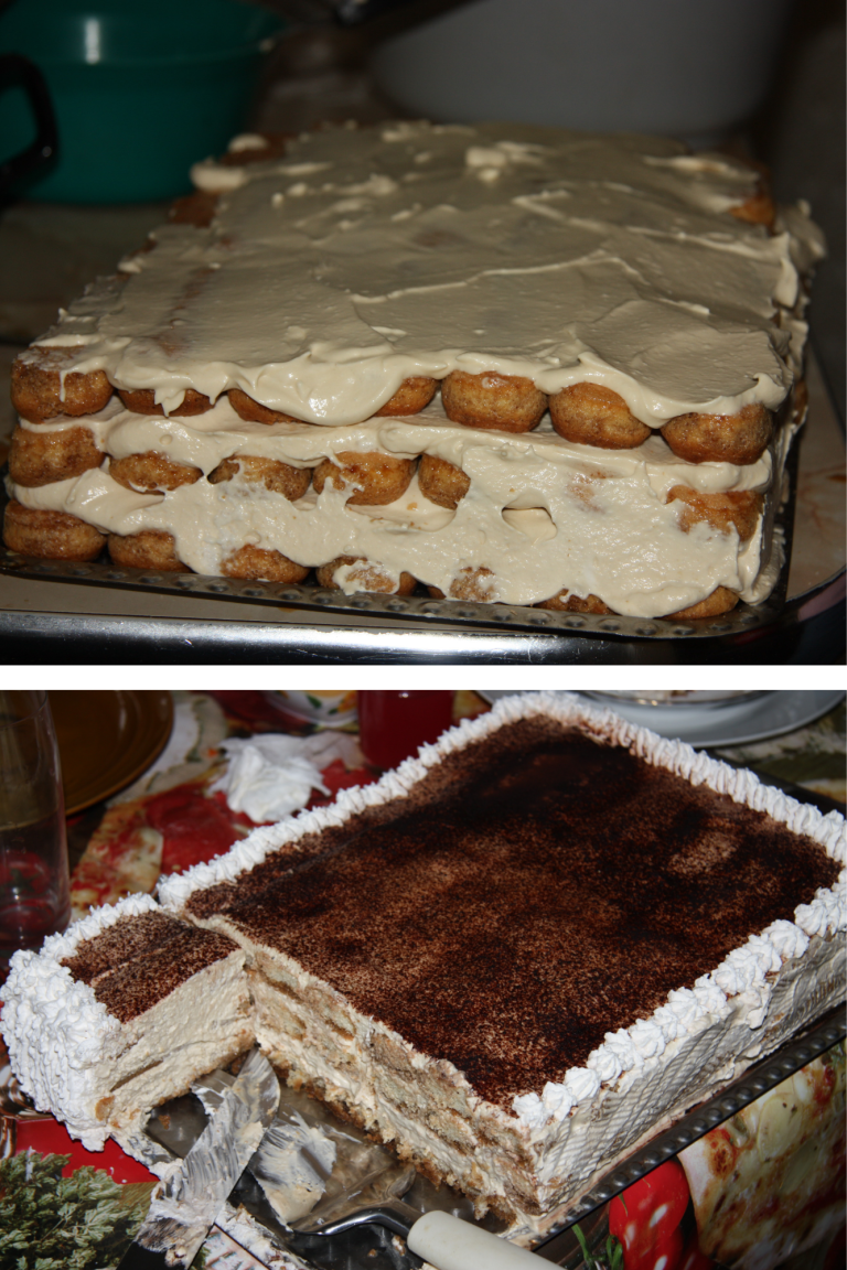 cel mai bun tiramisu de casă cu pișcoturi