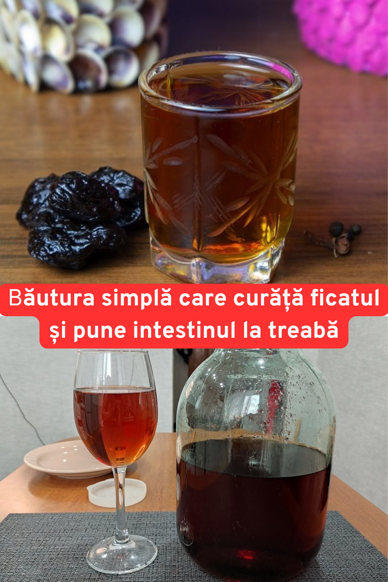 apă de prune uscate