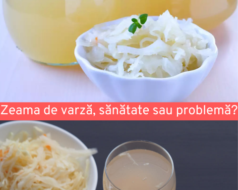 Zeama de varză, sănătate sau problemă?