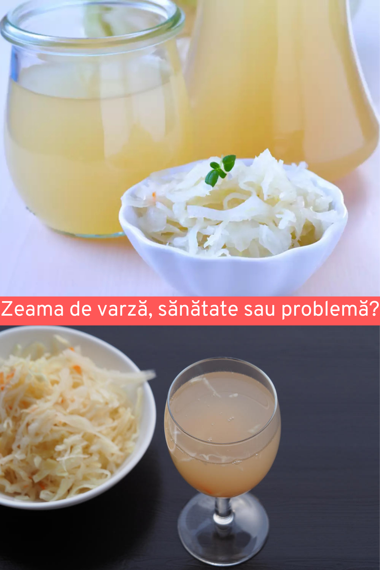 Zeama de varză, sănătate sau problemă?