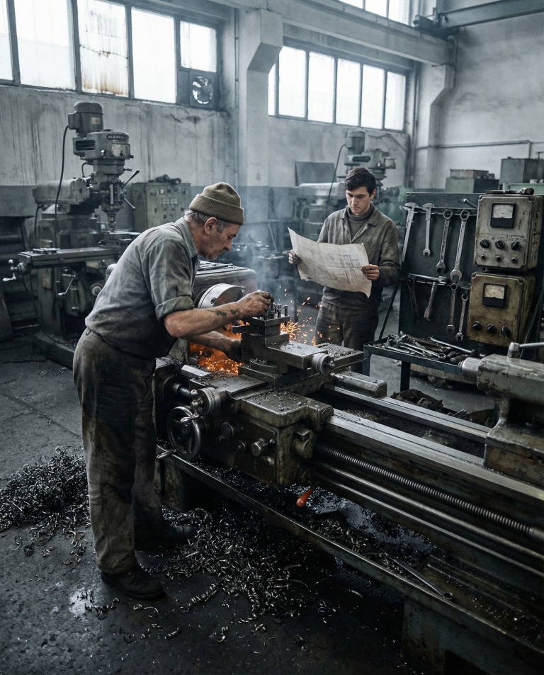 Când meseria făcea legea în hală: autoritatea competenței în industria românească
