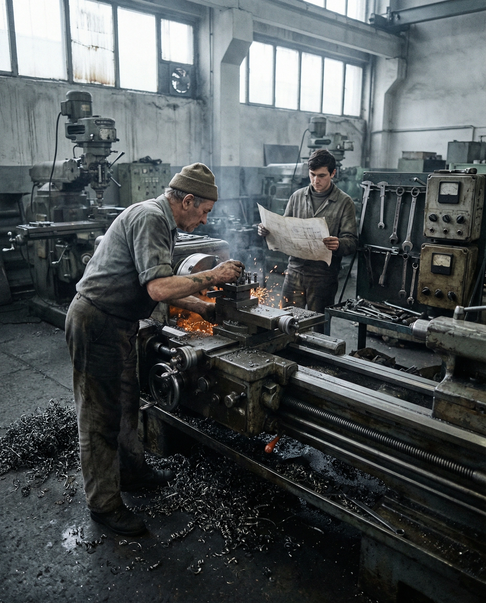 Când meseria făcea legea în hală: autoritatea competenței în industria românească