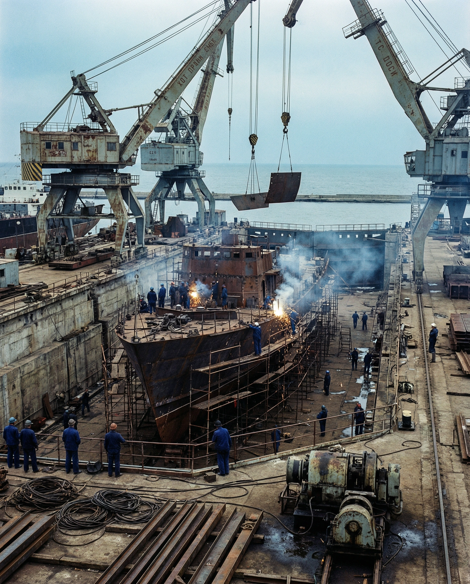 România exporta nave militare