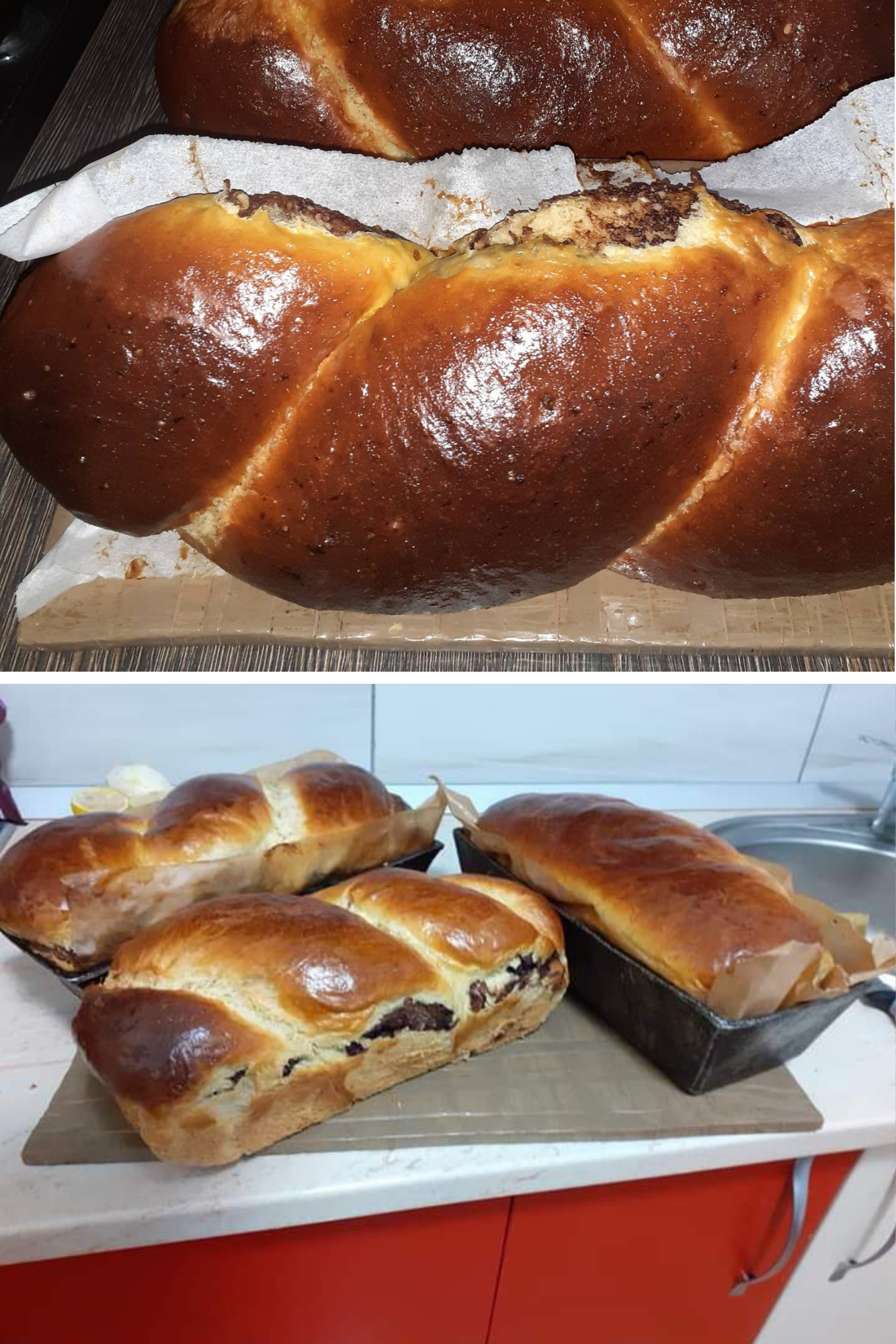 Cozonac rapid și delicios fără frământare