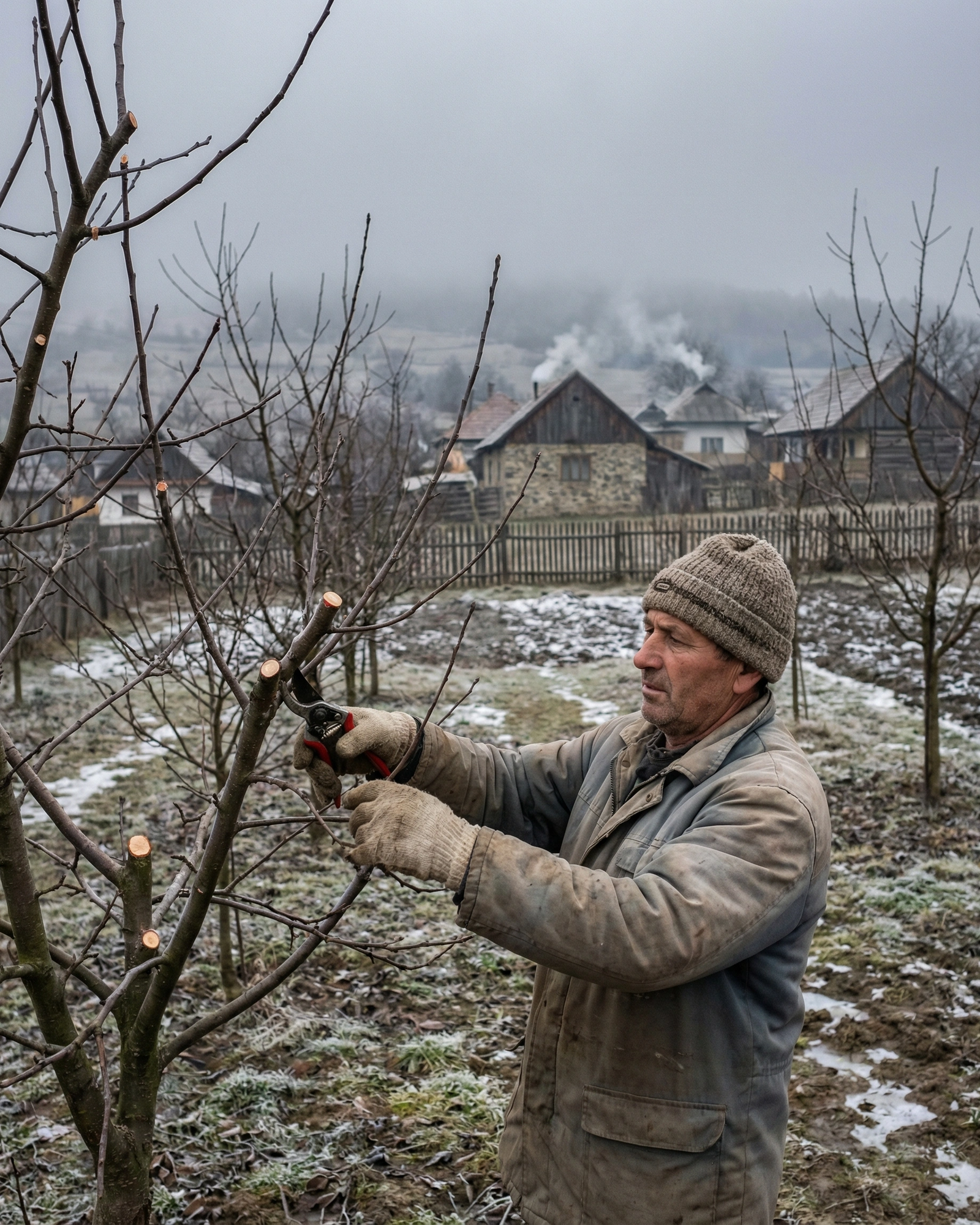 Se pot curăța pomii dacă noaptea sunt –5 grade