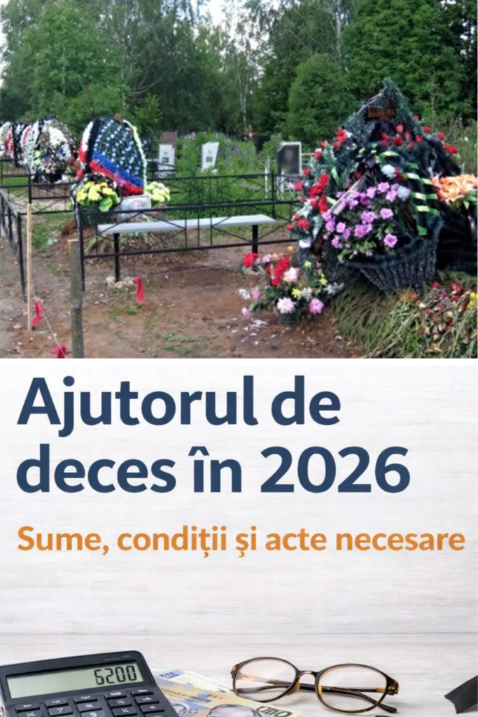 Ajutorul de înmormântare în 2026. Cât primesc familiile și ce cheltuieli pot fi decontate