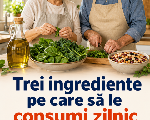 Trei ingrediente simple pe care să le consumi zilnic la pensie ca să ajungi la 100 ani.