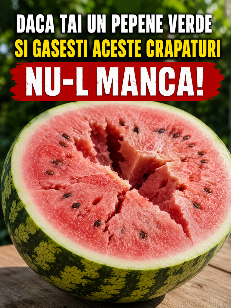 Dacă tai un pepene verde și găsești aceste crăpături