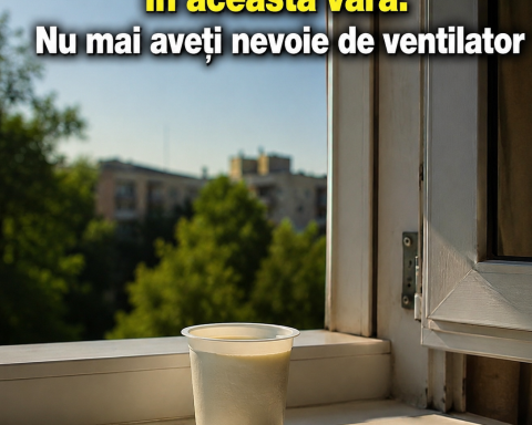 Trucul cu iaurt pe ferestre în zilele caniculare