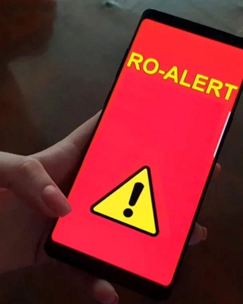 RO-Alert în nordul județului Tulcea. A doua alertă în 24 de ore