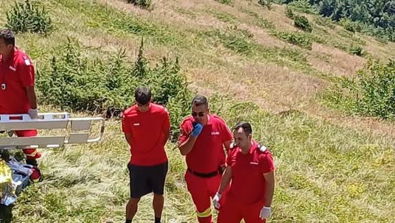 Un barbat a murit culegând afine