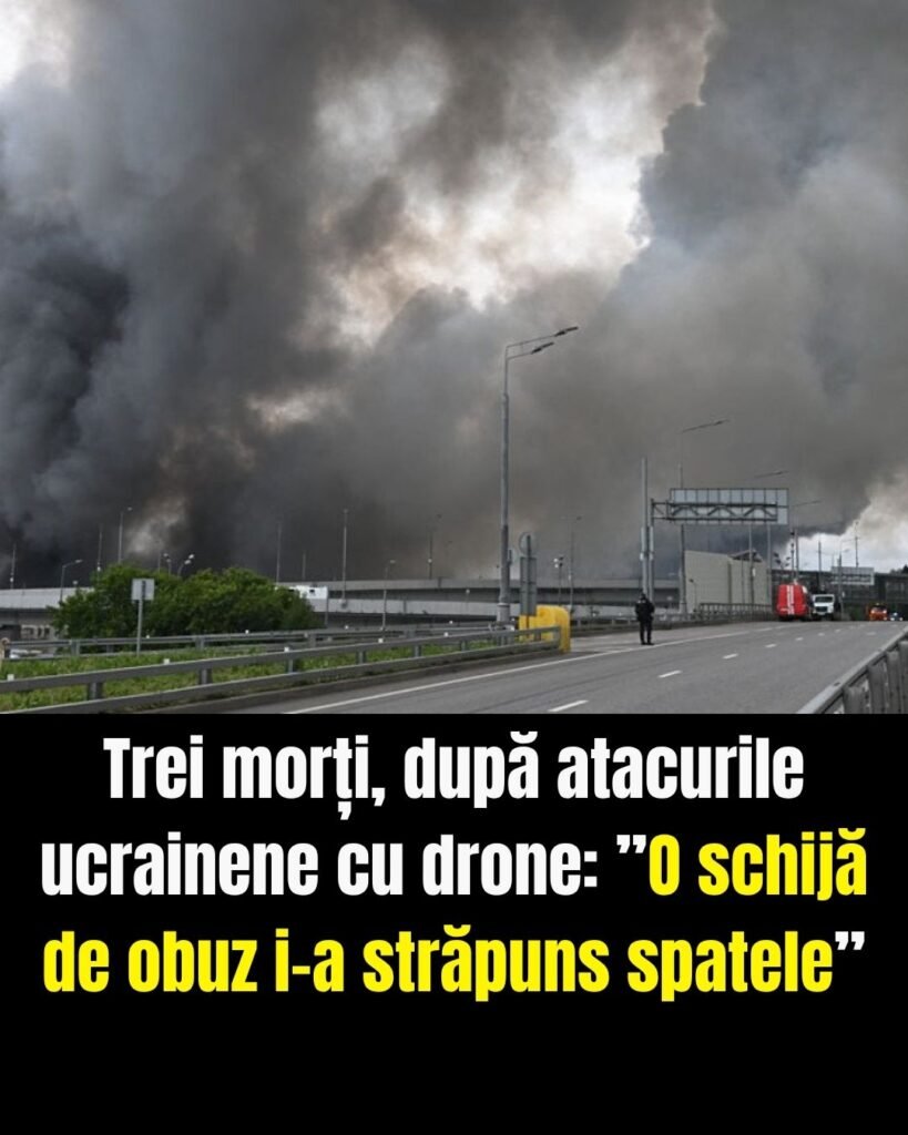 Trei morți în Rusia după atacuri cu drone ucrainene. Orașe fără curent