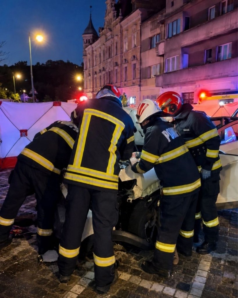 Trei morți pe strada Mureșenilor din Brașov. Șoferul, de 50 de ani