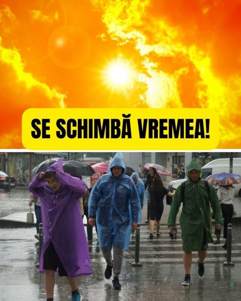 Revin ploile și furtunile după caniculă în România! Care sunt zonele vizate astăzi