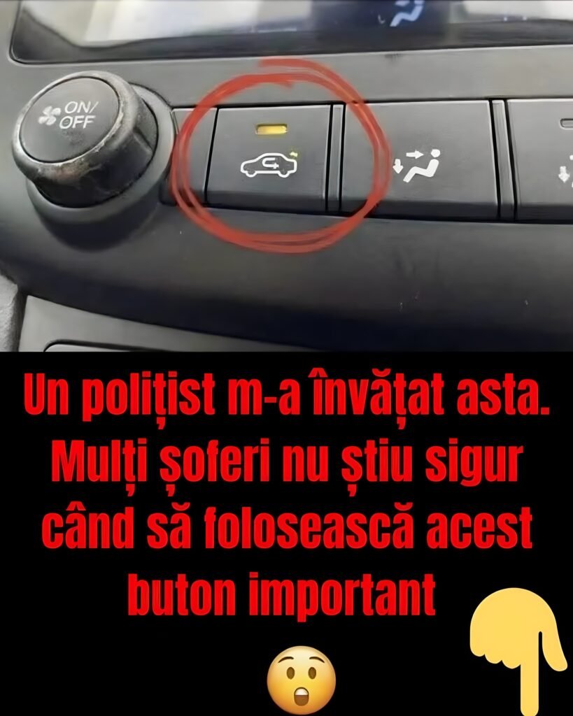 Butonul de recirculare din mașină. Când ajută și când strică aerul