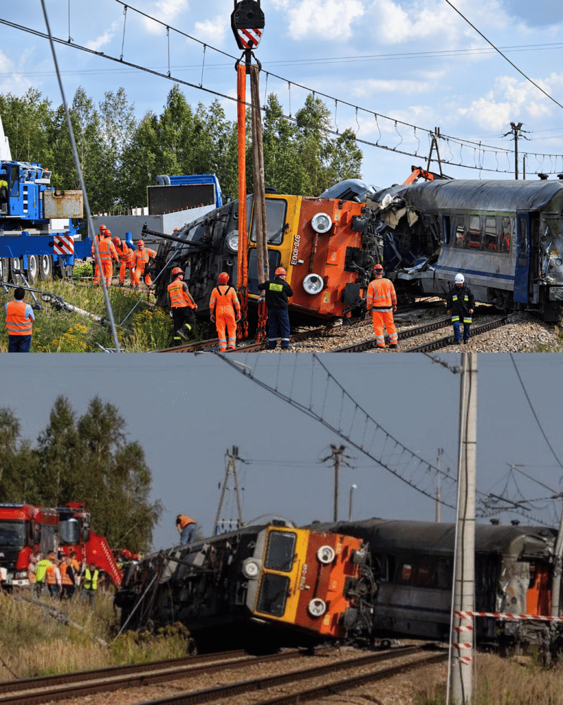 Tren Intercity se ciocnește cu betonieră în Polonia: o persoană a murit