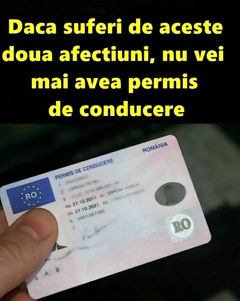 Boli care duc la suspendarea permisului de conducere în România