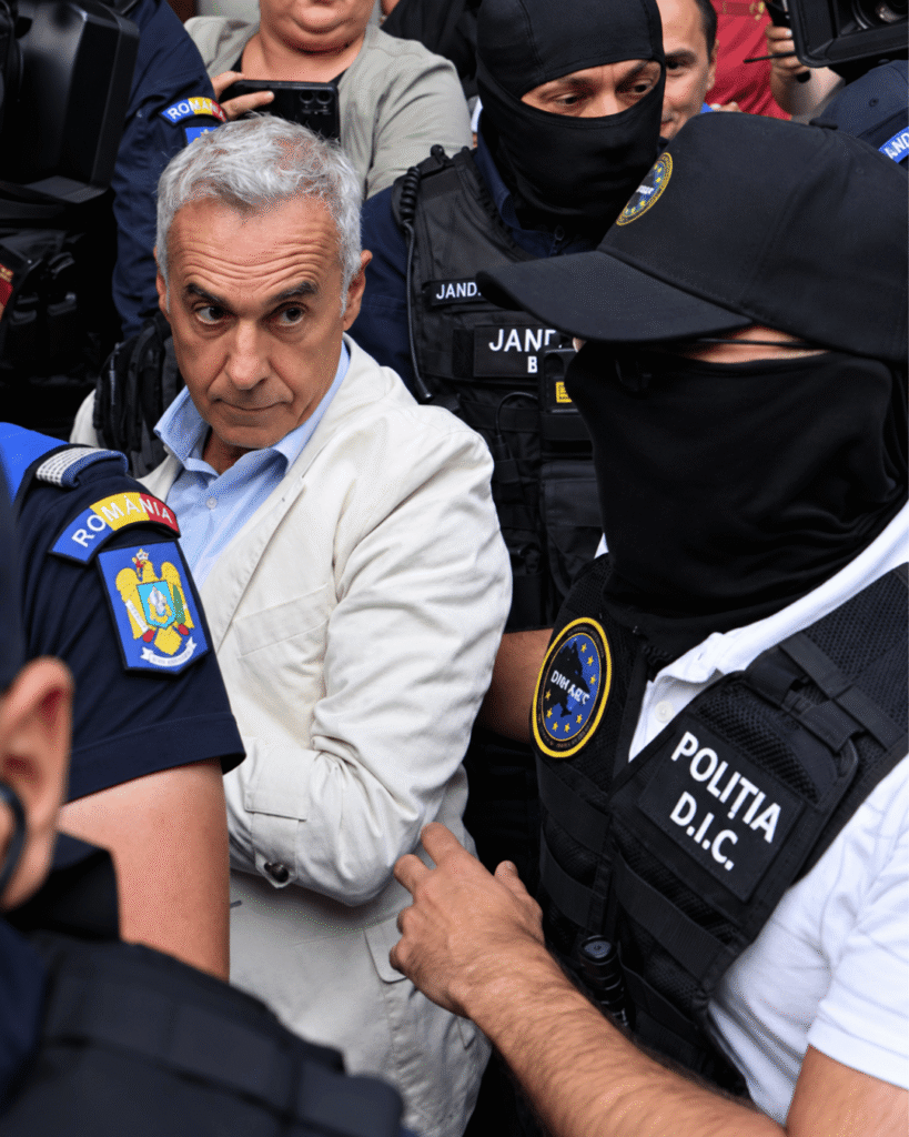 Călin Georgescu în arest. Tribunal decide acum pe 30 de zile