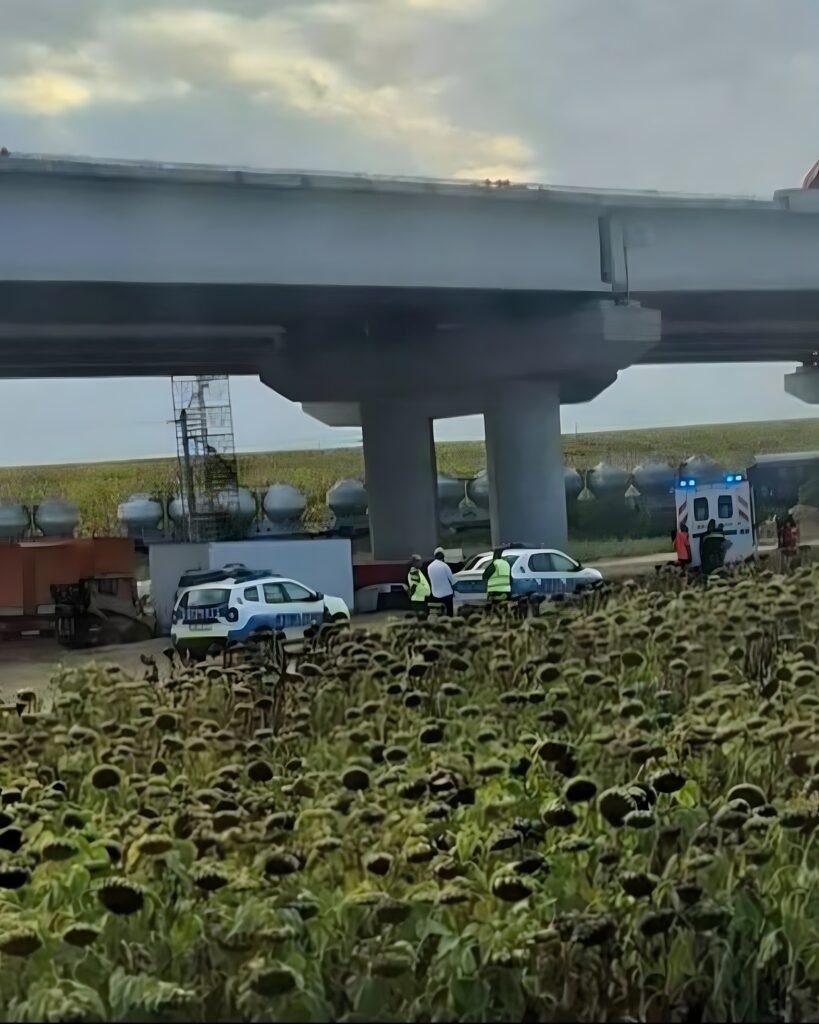 Muncitor mort pe șantierul A7, după o cădere de 10 metri
