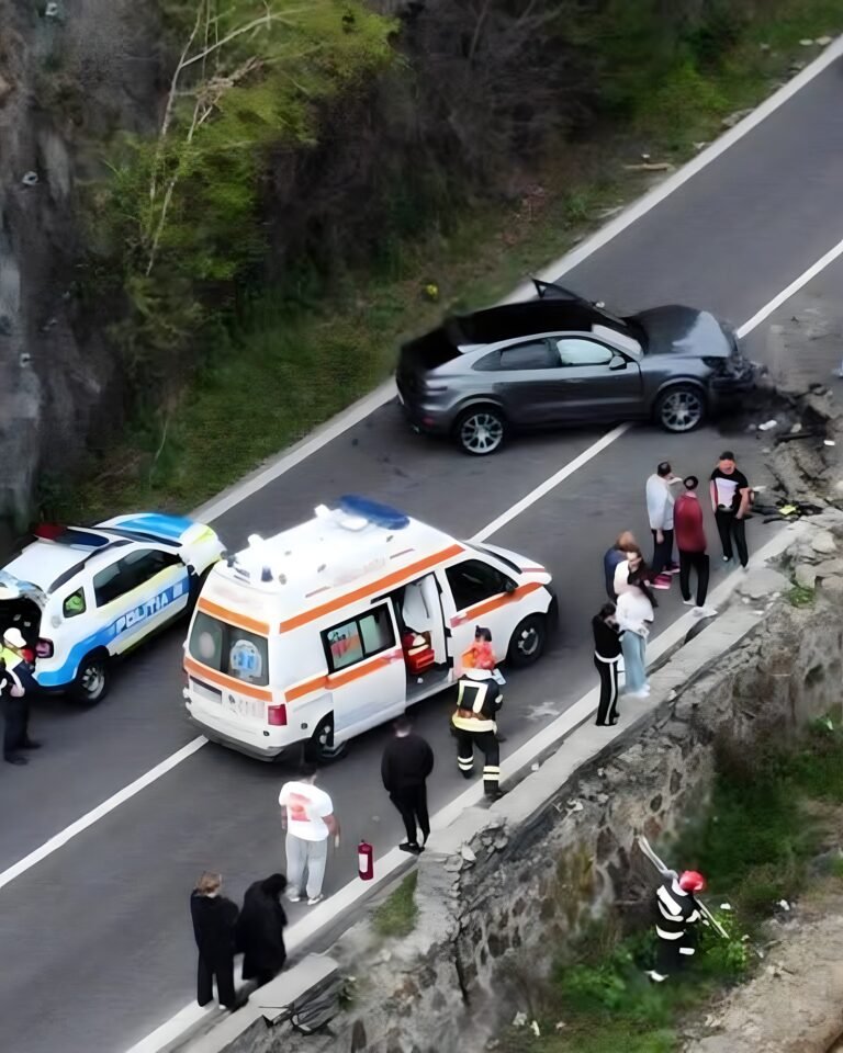 Gravidă moartă în accident pe DN7, la Racovița. Șofer de 53 de ani, pe contrasens
