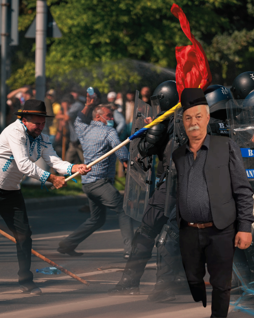 Nicolae Sterp în mijlocul protestelor fermierilor. Frustrarea unui sector în criză