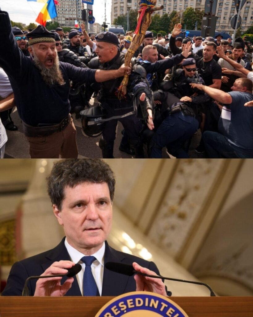 Protestul fermierilor din Piața Victoriei se transformă în confruntare. Ce a declanșat violența