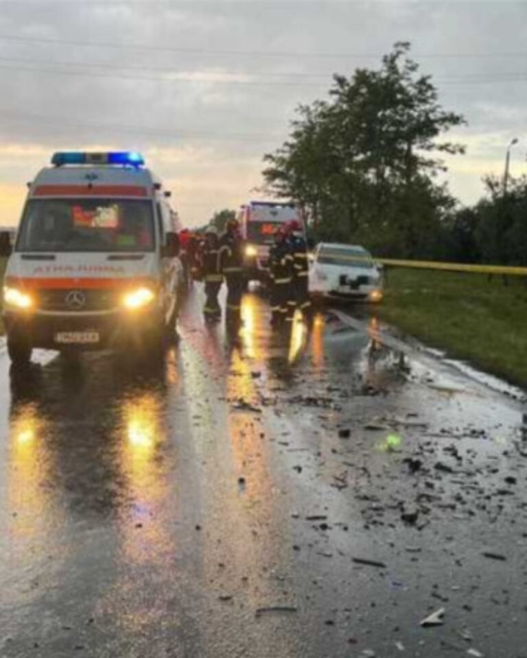 Marius, 18 ani, mort în accident pe DJ 608. Șoferul a pierdut controlul
