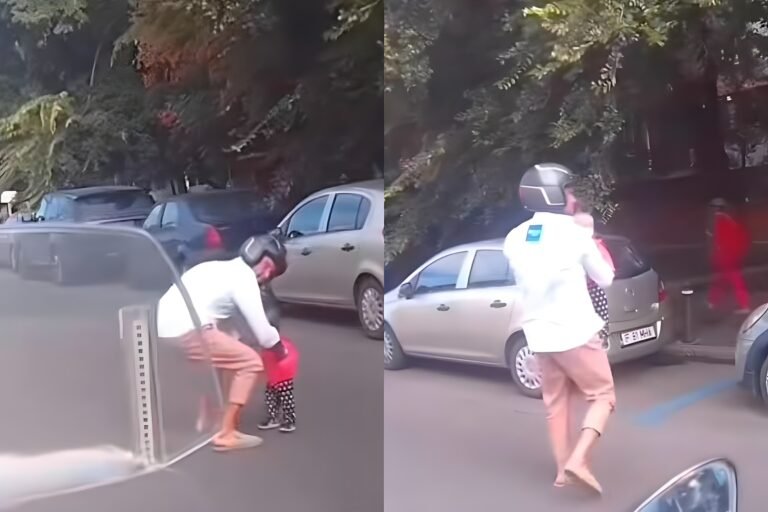 Fetița de doi ani găsită pe șosea. Mama are dosar penal