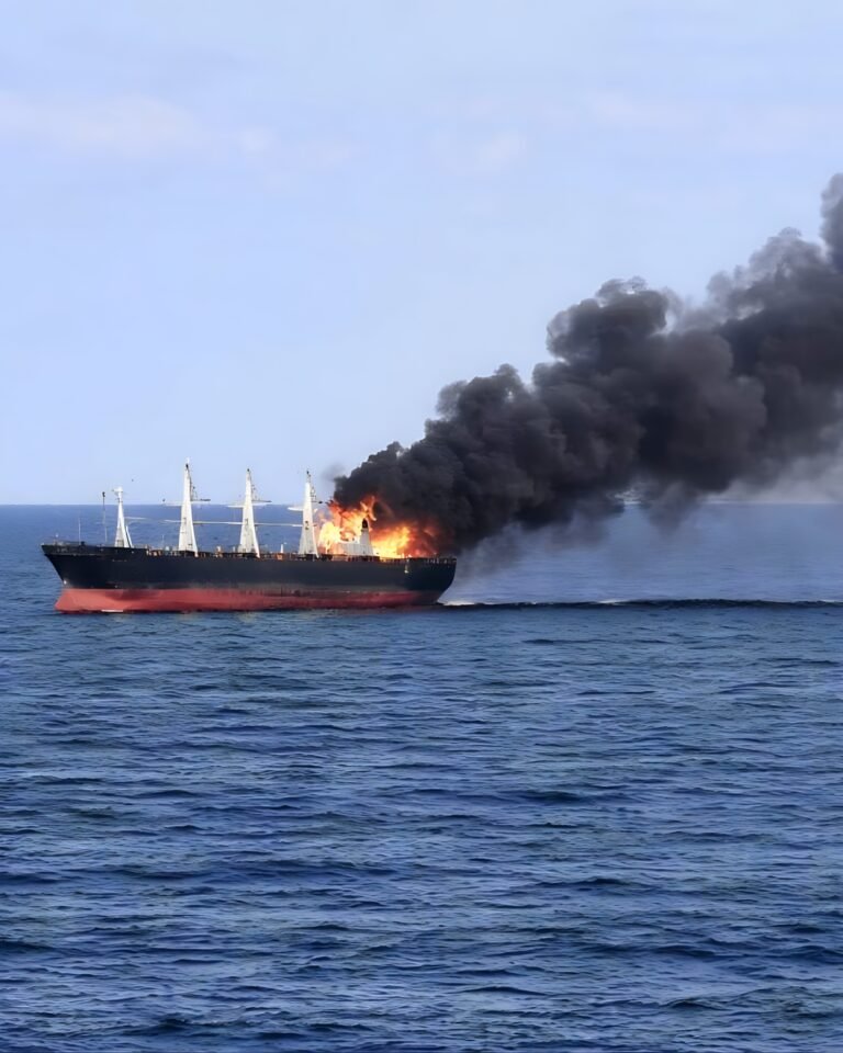 Nava cargo Progress IV s-a scufundat în Marea Neagră. Toți cei 12 marinari, salvați