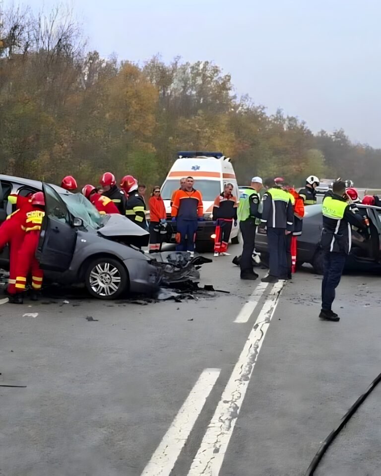 Accident pe DN56, doi morți. Telefonul găsit lângă șofer